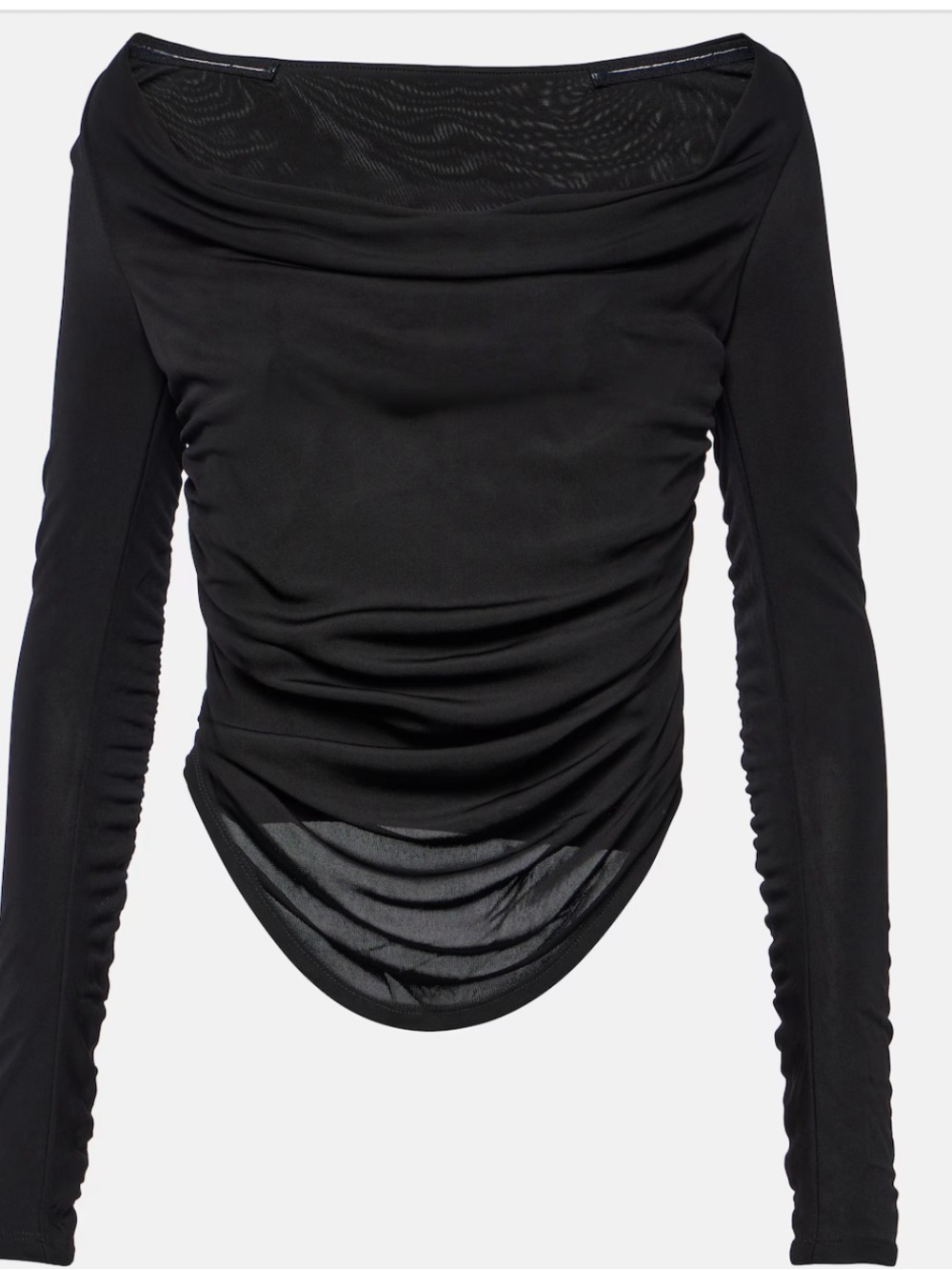Staud Solana jersey top with corset